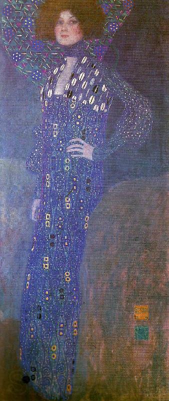 Gustav Klimt portratt av emilie floge France oil painting art